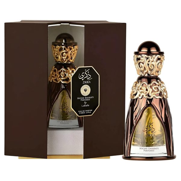 Lattafa Niche Emarati Zikra for Unisex Eau de Parfum Spray, 3.4 Ounce / 100 ml - Image 4