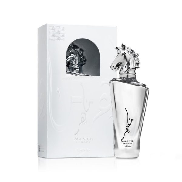 Lattafa Maahir Legacy - Aromatic Spicy, Citrus, Amber Wood - Eau de Parfum Long-Lasting Fragrance for Men, 3.40 Ounce / 100 ml - Image 3